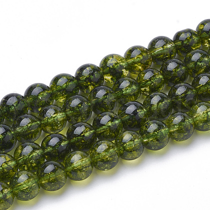K9 Glass Beads Strands X-G-T064-40-10mm-1