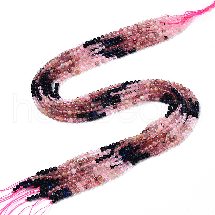 Natural Mixed Gemstone Beads Strands G-D080-A01-02-30-1