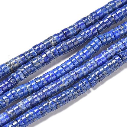 Natural Lapis Lazuli Beads Strands G-R474-001-1