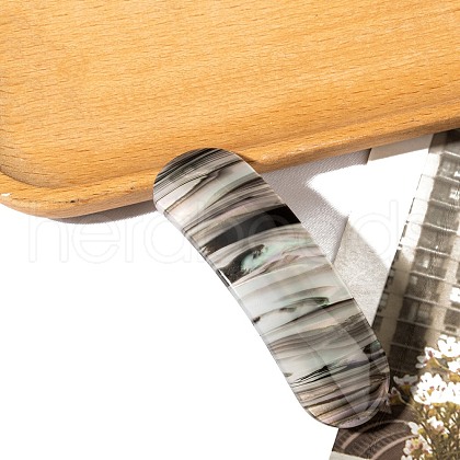 PVC Marbled Hair Barrettes PW-WGBBCCA-01-1