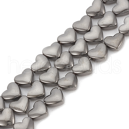 Electroplate Non-magnetic Synthetic Hematite Beads Strands G-T061-101I-1