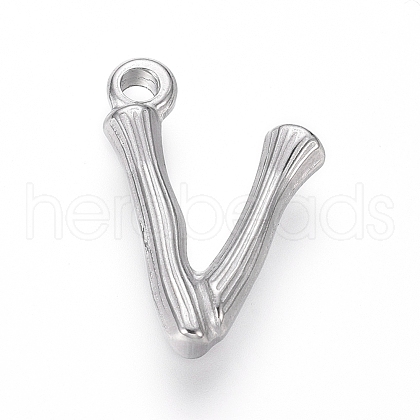 Tarnish Resistant 304 Stainless Steel Pendants STAS-G214-38P-V-1