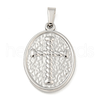 Non-Tarnish 304 Stainless Steel Pendants STAS-B071-02J-24P-1