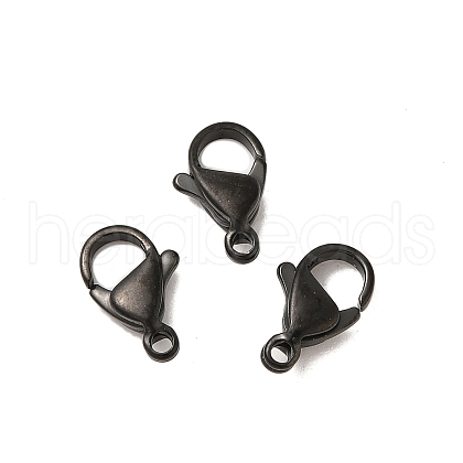 Ion Plating(IP) Polished 316 Surgical Stainless Steel Lobster Claw Clasps STAS-R072-11A-B-1