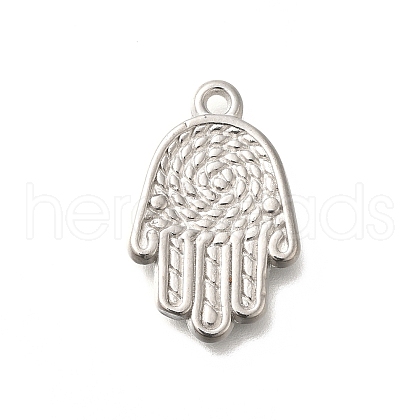 Anti-Tarnish 304 Stainless Steel Pendants STAS-I321-76P-1