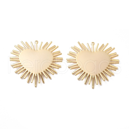 Brass Pendants KK-V003-10-1