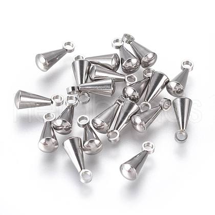Non-Tarnish 304 Stainless Steel Charms STAS-F222-011-1