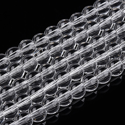 Transparent Glass Beads Strands GLAA-T032-T4mm-13-1