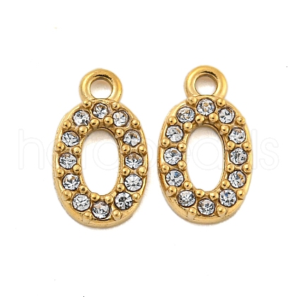 304 Stainless Steel Pendants STAS-L080-002G-10-1