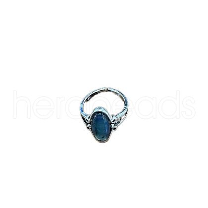Brass & Paua Shell Finger Rings FS-WG3AD81-01-1