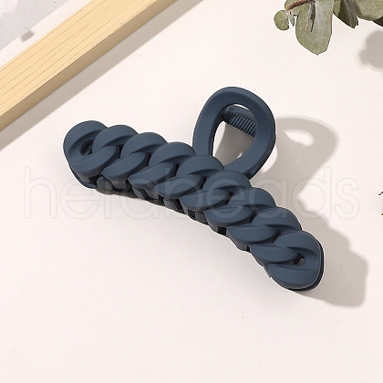Large Frosted Acrylic Hair Claw Clips OHAR-PW0003-020M-1