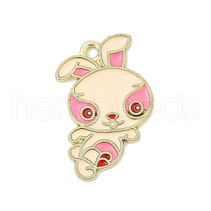 Alloy Enamel Pendants ENAM-D301-01G-04-1