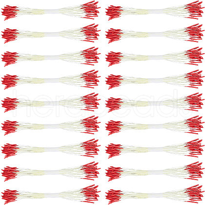 Rope with Plaster Artificial Fzlower Core for Hairpin Accessories DIY-WH20010-10A-1