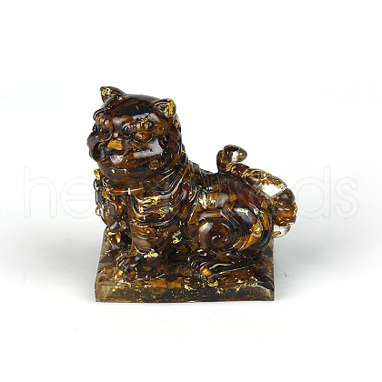 Resin Tiger Display Decoration PW-WG64066-02-1