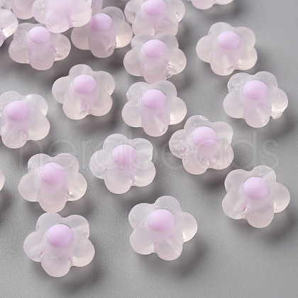 Transparent Acrylic Beads TACR-S152-09C-09-1