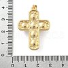 Brass Pendants KK-C091-01G-3