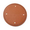 PU Leather Knitting Crochet Bags Nail Bottom Shaper Pad FIND-WH0114-84C-01-1