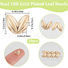 Beebeecraft 20Pcs Brass Beads KK-BBC0015-69-2