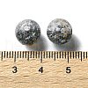 Transparent Crackle Acrylic Beads DACR-D300-01D-10mm-3