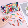 SOFPLATE 100Pcs Imitation Gemstone Acrylic Beads OACR-SP0001-05E-3