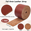 1.6M Flat AB Grade Cowhide Leather Cord AJEW-WH0007-59C-04-2