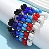 304 Stainless Steel Cable Chain Bracelets BJEW-Z123-01P-1