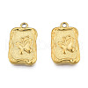 Ion Plating(IP) 304 Stainless Steel Pendants STAS-N098-204LG-3
