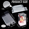 Transparent PET Tea Storage Boxes CON-WH0106-08A-2