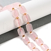 Natural Rose Quartz Beads Strands G-H061-A05-01-2