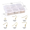 50Pcs 5 Style 304 Stainless Steel Earring Hooks STAS-YW0001-23-6