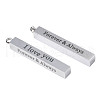 Non-Tarnish 304 Stainless Steel Pendants STAS-N095-090-2