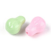 Opaque Acrylic Beads OACR-N146-08-2