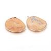 Natural Mixed Gemstone Pendants G-E526-09-4