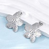 Non-Tarnish 304 Stainless Steel Stud Earrings EJEW-Z022-22P-1
