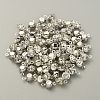 Brass Clear Cubic Zirconia Connector Charms RB-WH0005-002C-P-2