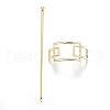 Alloy Hair Sticks OHAR-Z001-03G-2