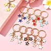 Star Alloy Enamel Keychain KEYC-YW00144-01-4