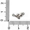 304 Stainless Steel Connector Charms STAS-C119-28P-3