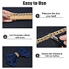 Zinc Alloy Rhinestone Cup Chains FIND-WH0167-02G-5