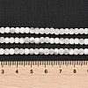 Frosted Crackle Glass Beads Strands GLAA-U001-4mm-M07-4