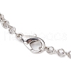 Iron Rolo Chains Necklaces NJEW-JN04858-02-5