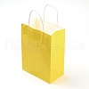 Pure Color Kraft Paper Bags AJEW-G020-B-13-2