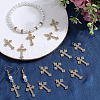 SUNNYCLUE 40Pcs Golden Alloy Pendants ALRI-SC0001-42-4