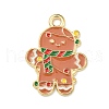 Christmas Theme Alloy Enamel Pendants ENAM-I060-01E-1