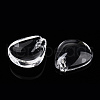 Transparent Glass Petal Beads GLAA-N001-08-3