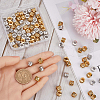 SOFPLATE 100Pcs 2 Colors Tibetan Style European Beads TIBEB-SP0001-01-3