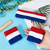 Polyester Elbow Sleeves and Headband AJEW-WH20010-49E-3