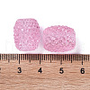 Transparent Resin European Jelly Colored Beads RESI-B025-01A-03-3