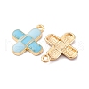 Alloy Enamel Pendants FIND-M060-15G-2