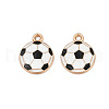 Alloy Enamel Pendants ENAM-V001-01C-KCG-1